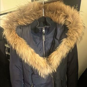 Blue Mackage down coat (S)